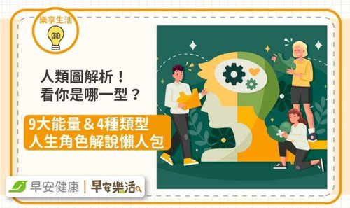 人類圖 截圖自“早安樂活”